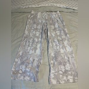 Hollister Camo Wide Leg Sweatpants